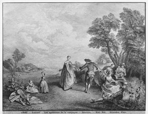 Les plaisirs de la campagne - Nicolas Lancret